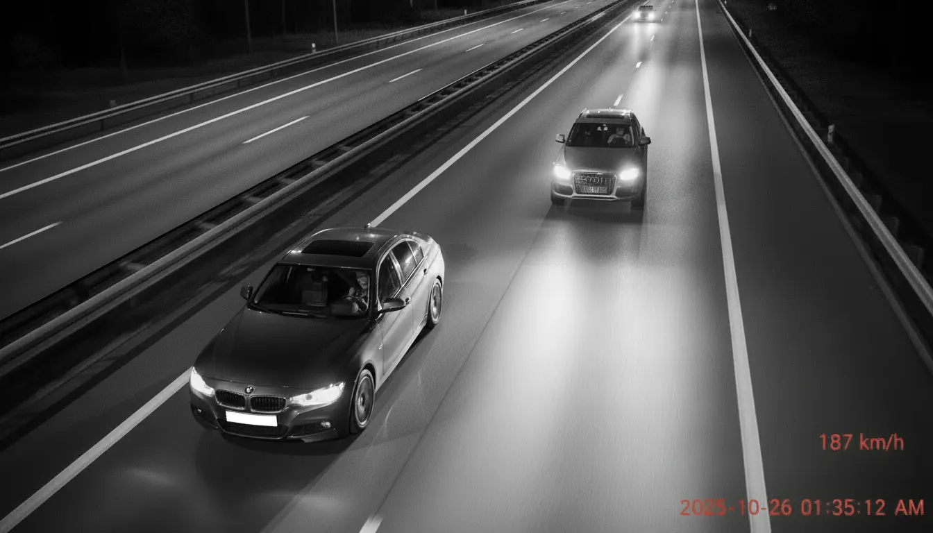 Blitzerfoto mit zwei Fahrzeugen: ist die Messung ungültig?